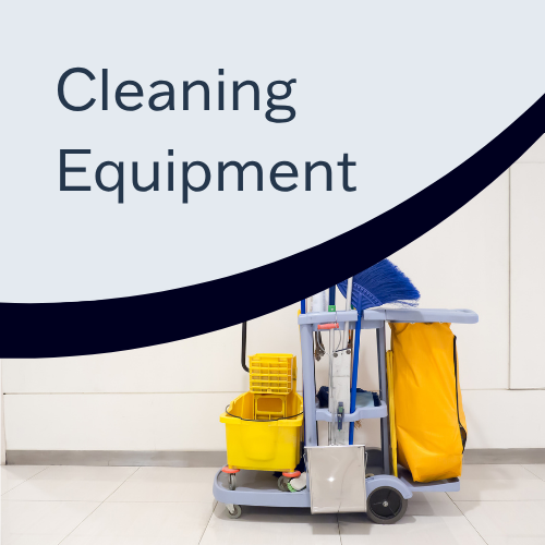 Cleaning equipment for schools, care homes, health care and hospitality