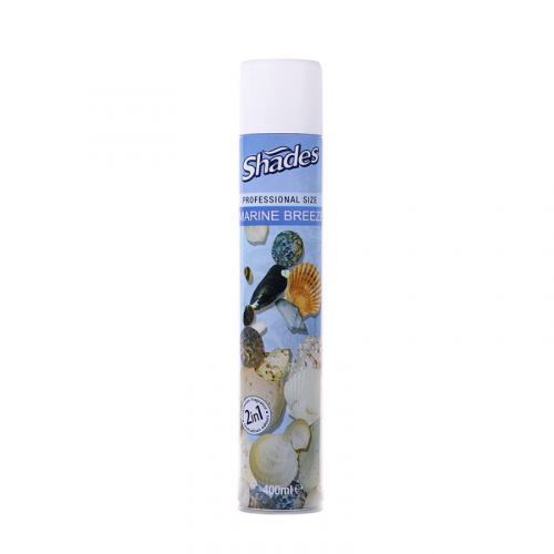 shades marine breeze aerosol air freshener 400ml