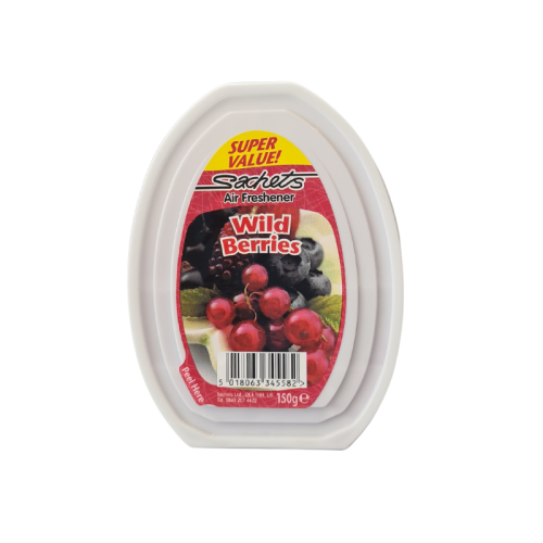 150g Wild Berry Continuous Gel Air Freshener Pack of 12