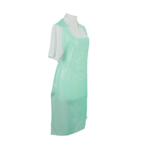 Polythene Aprons Green