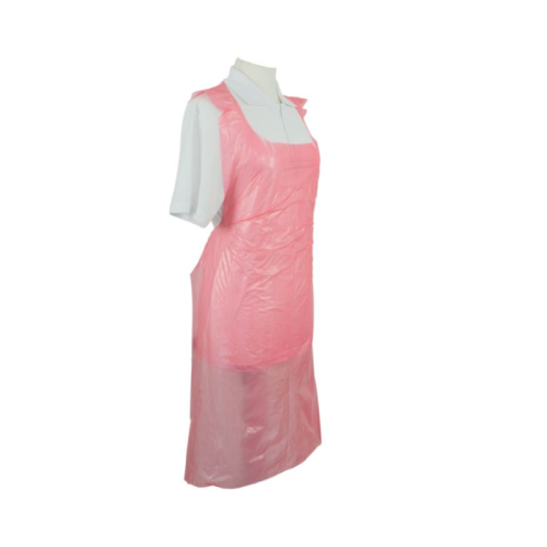 Red Polythene Aprons