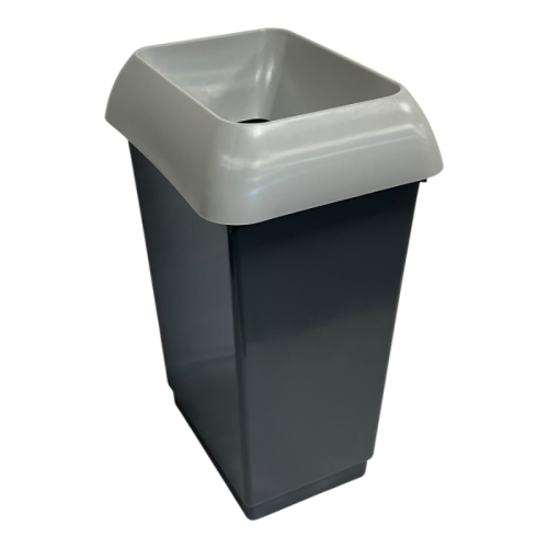50 Litre Recycling Bin with Grey Lid