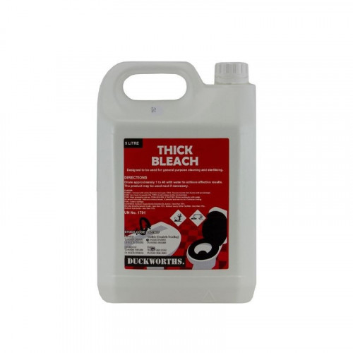 duckworth's thick bleach 5 litre