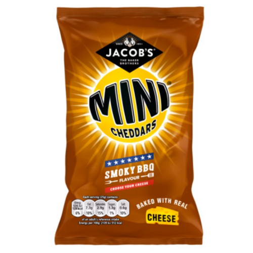 BBQ Mini Cheddars 50g