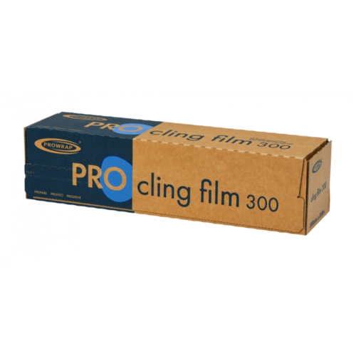 12" (30cm) Cling Film in Cutter Box 300m