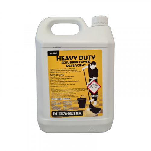 Duckworth Heavy Duty Scrubber Dryer Detergent 5L
