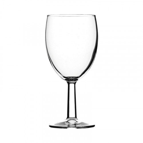 9oz saxon wine glasses lined at 175ml
