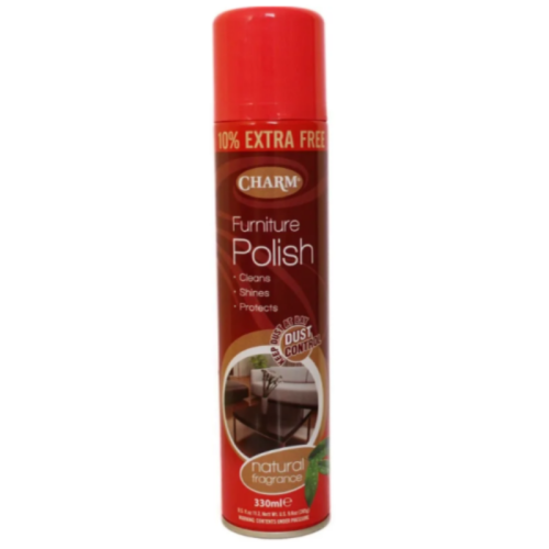 Charm Aerosol Furniture Polish 330ml