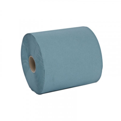 Blue 1ply Towel Roll 175m 50mm core