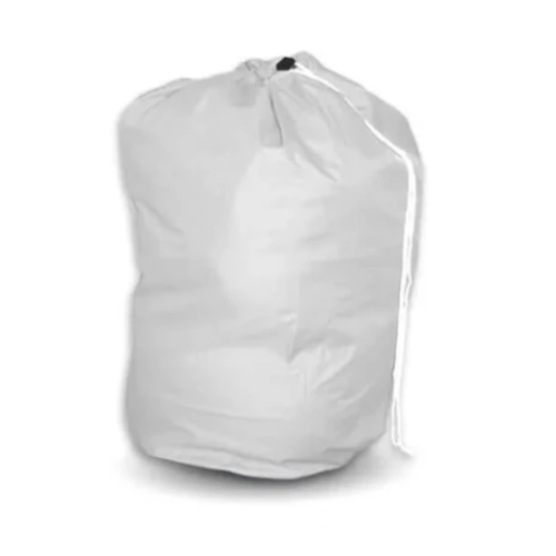 Linen Laundry Bag White