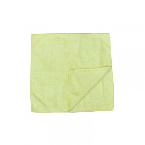 yellow microfibre cloth