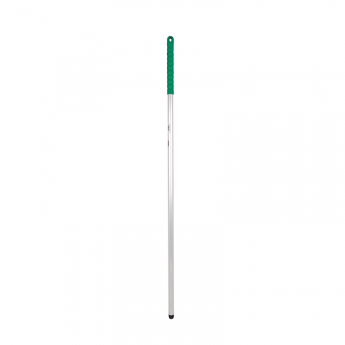 Green 1.37m (54") Aluminium Hygiene Mop Handle (Screw Thread)