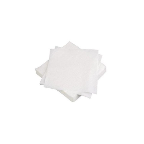 25cm 2 ply white cocktail napkins