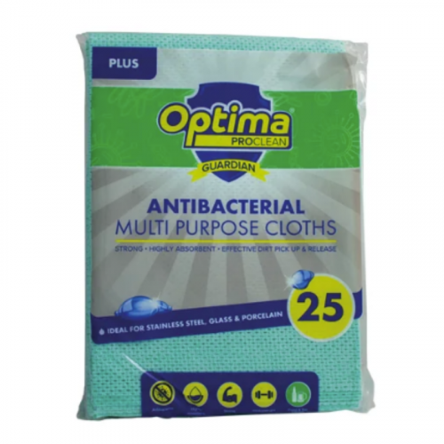 Optima Plus Antibac Cloth Green