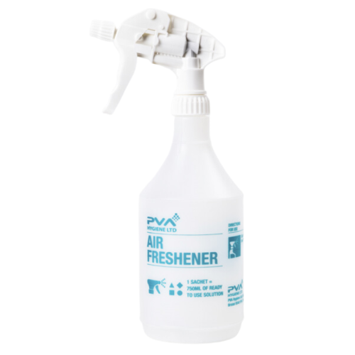 PVA Hygiene Air Freshener Trigger Spray Bottle 750ml