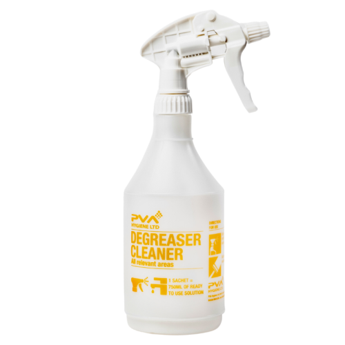 PVA Hygiene Degreaser Trigger Spray Bottle 750ml
