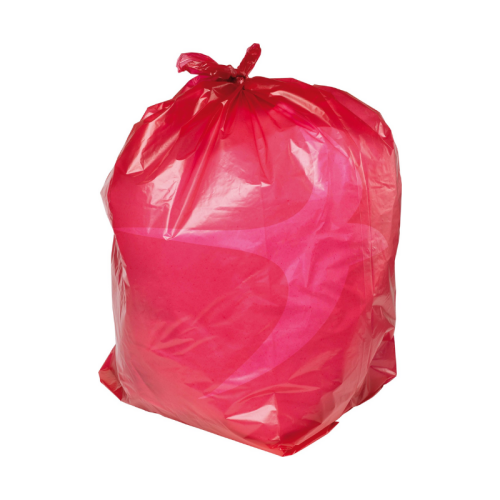 Red Refuse Sacks 18" x 29" x 39"