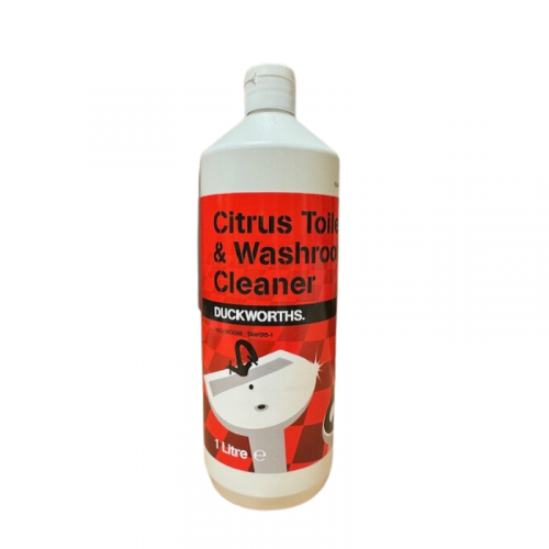 Duckworth Citrus Toilet & Washroom Cleaner & Disinfectant 1L