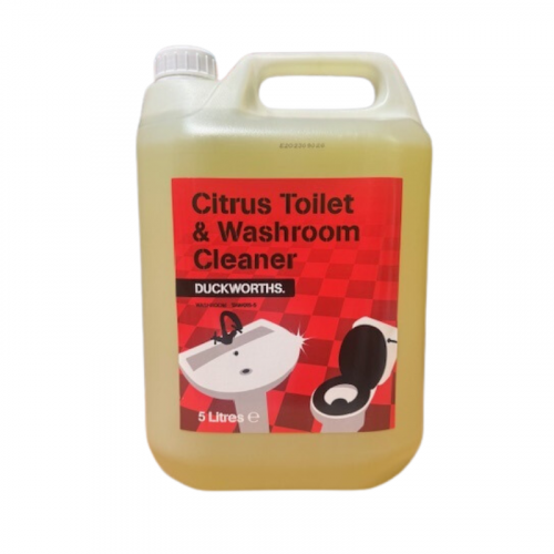 Duckworth Citrus Toilet & Washroom Cleaner & Disinfectant 5L