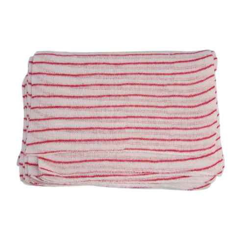 Red Superior Striped Dish Cloth 30 x 40cm