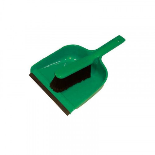 green dustpan & soft brush set