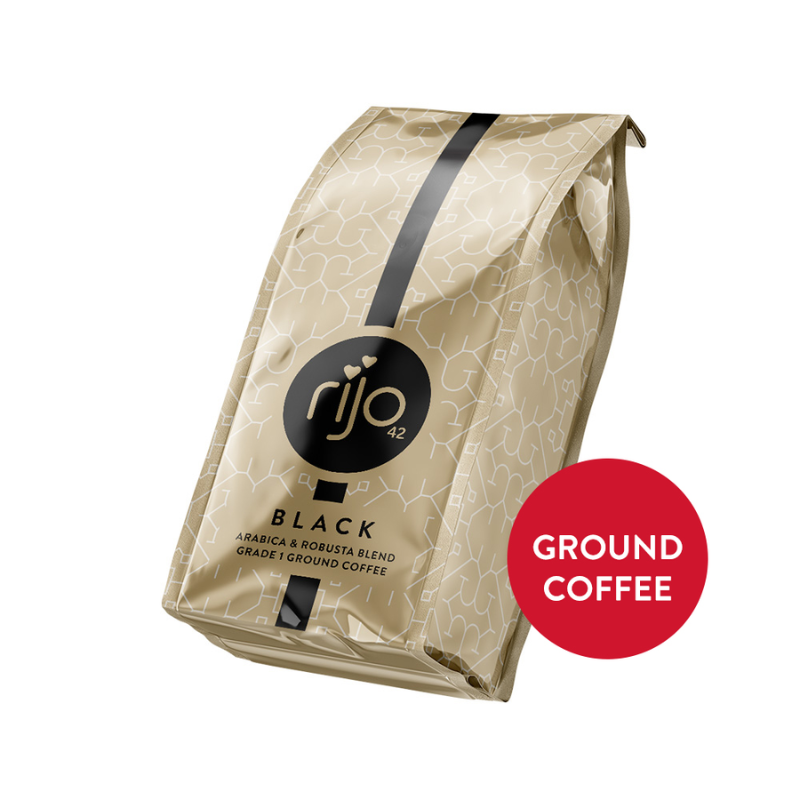 Flato Rijo Rijo Black Ground Vending Coffee 500g | Duckworth