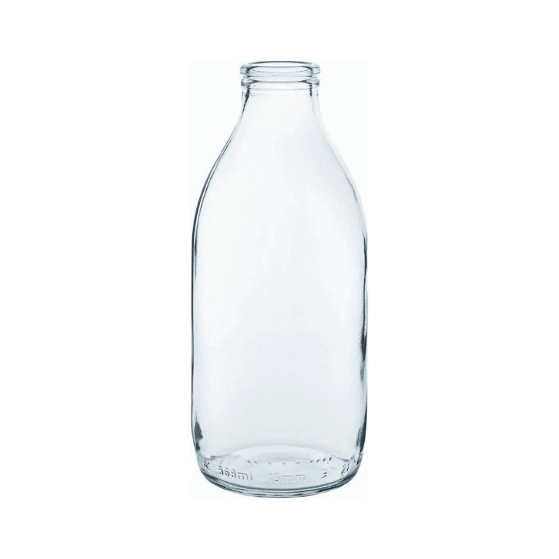 20oz/58cl Pint Glass Milk Bottle