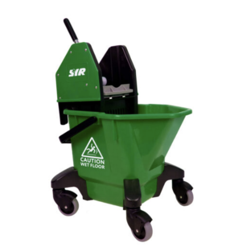 Green Kentucky Mop Bucket with Wringer 20L Duckworth
